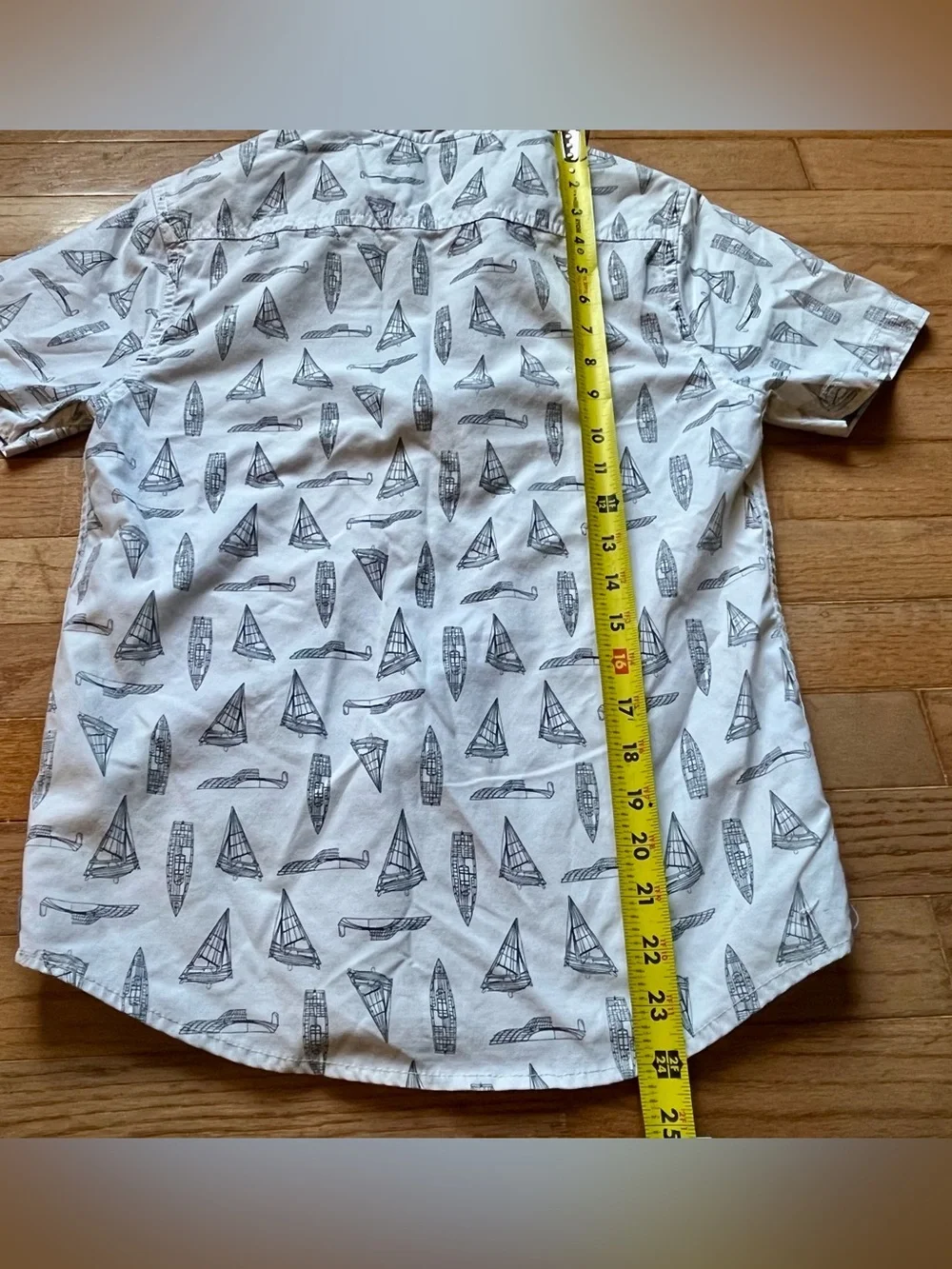 Kid’s Sailboat Button Down